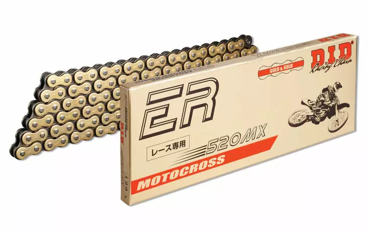 D.I.D 520MX G&B Chain+Connecting link (RJ) - Duell MP varaosat ja tarvikkeet - 116683 - 1