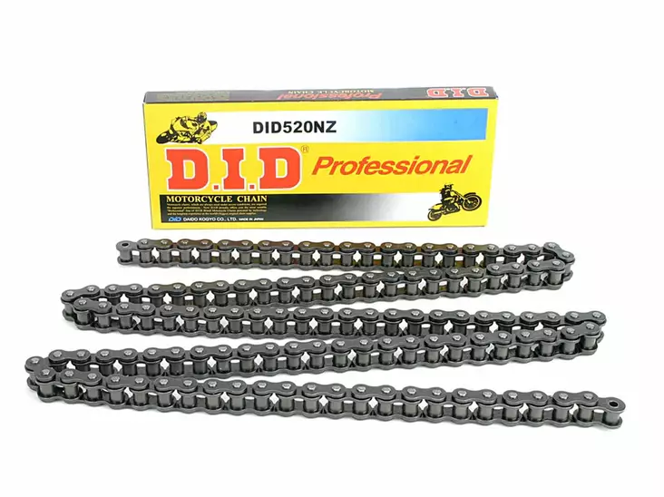 D.I.D 520NZ Chain+Connecting link (FJ) - Duell MP varaosat ja tarvikkeet - 116993 - 1
