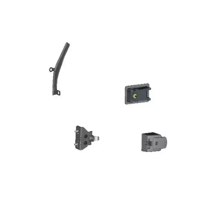 DFK Oven lukko- ja stopparisarja Oikea Premium Polaris Ranger XP 1000 + Diesel - Duell ATV varaosat ja tarvikkeet - 29473 - 1