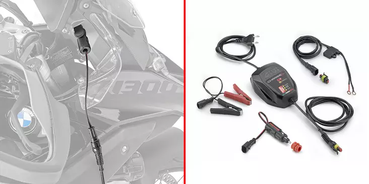 Givi Battery Charger Charge Maintainer Bmw - Duell MP varaosat ja tarvikkeet - 104193 - 1