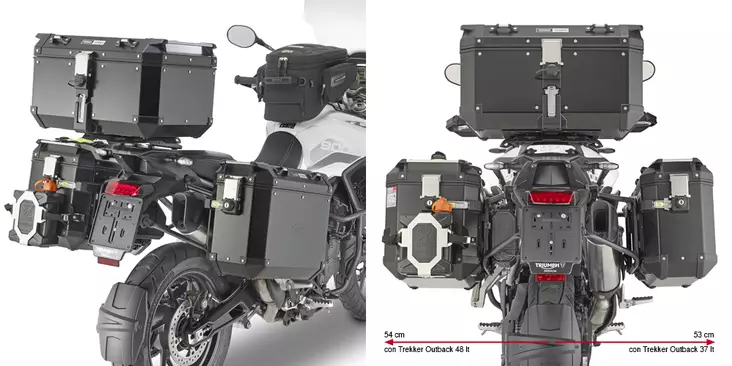 Givi Pannier Holder Triumph Tiger 900 (2024) - Duell MP varaosat ja tarvikkeet - 102673 - 1