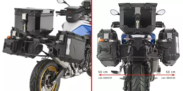 Givi Shaped Pannier Hold. Bmw F 900 GS (2024) - Duell MP varaosat ja tarvikkeet - 102383 - 1
