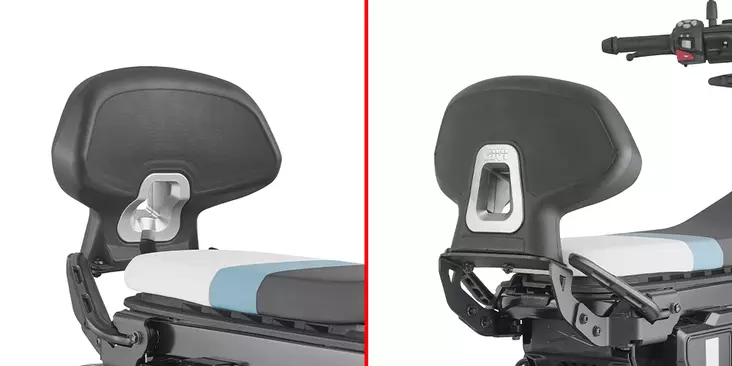 Givi Specific Backrest Bmw CE 02 (2024) - Duell MP varaosat ja tarvikkeet - 101543 - 1