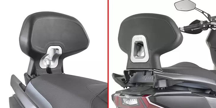Givi Specific Backrest Sym ADX 300 (2024) - Duell MP varaosat ja tarvikkeet - 101213 - 1
