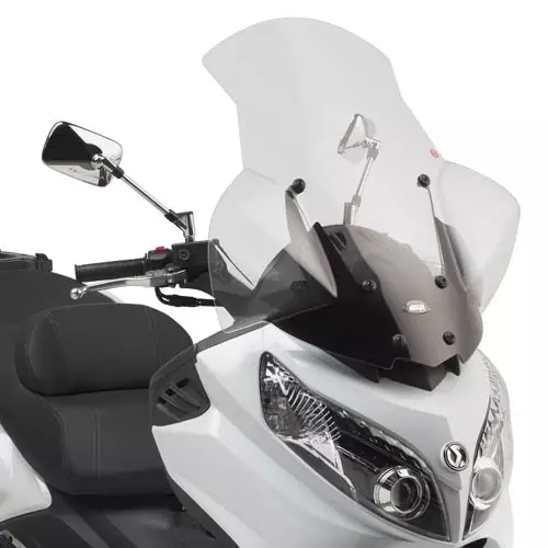 Givi Specific screen transparent 74 x 64 cm (H x W) Maxsym 400 (11-15) - Duell MP varaosat ja tarvikkeet - 100673 - 1