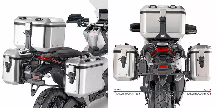 Givi TUB.PANN.HOLDER HONDA X-ADV 750 (2021) - Duell MP varaosat ja tarvikkeet - 102913 - 1