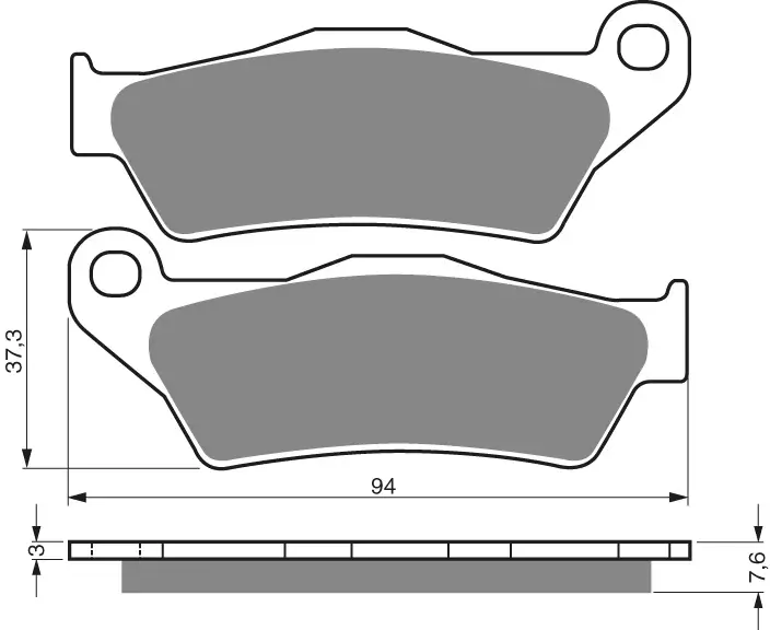 GOLDFREN Jarrupalat 031 Ceramic Carbon S3 - Duell MP varaosat ja tarvikkeet - 67433 - 1