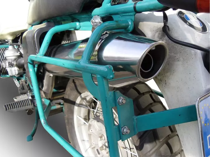GPR Bmw R 100 Gs 1987/96 EC-Approv. slip-on exhaust Vintacone - Duell MP varaosat ja tarvikkeet - 111383 - 1