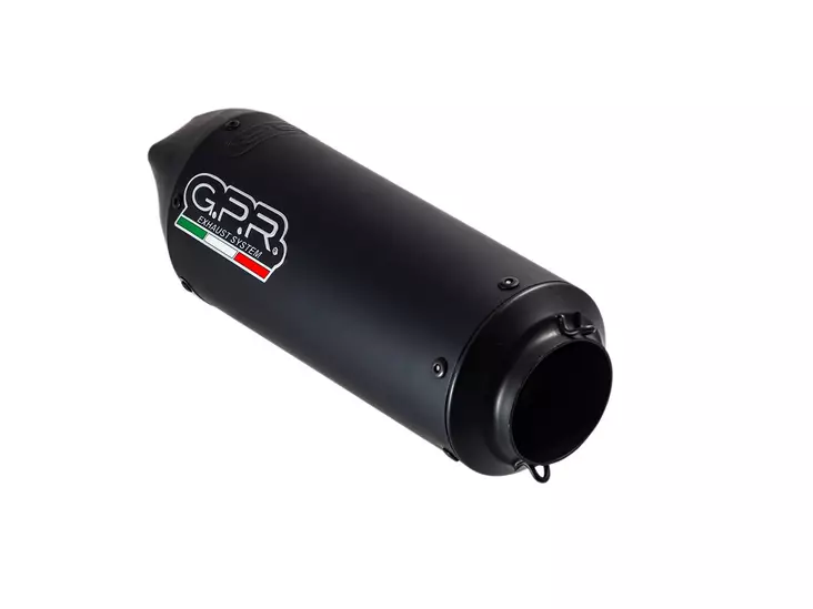 GPR Ducati Hypermotard 796 2010/12 EC-Approv. silencer with mid-full line Gpe A - Duell MP varaosat ja tarvikkeet - 110953 - 1