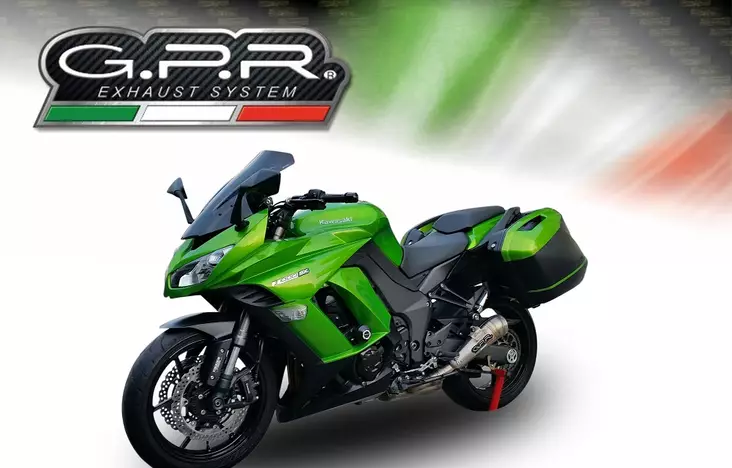 GPR Kawasaki Z 1000 2010/13 Pair EC-Approv. slip-on exhaust Powercone Evo - Duell MP varaosat ja tarvikkeet - 107693 - 1