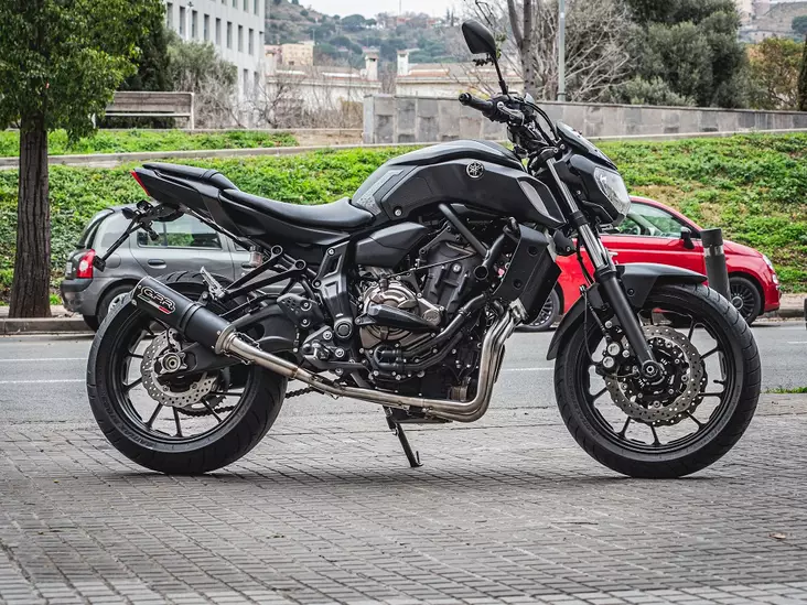 GPR Yamaha Mt-07 2017/20 e4 EC-Approv. full line exhaust catalized M3 Black Tit - Duell MP varaosat ja tarvikkeet - 109153 - 1