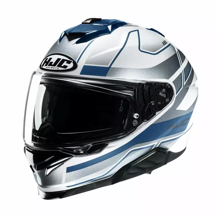 HJC Kypärä i71 Irox MC2 Valkoinen/Harmaa M - Duell ajovarusteet - 56573 - 1