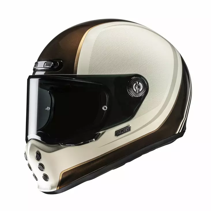 HJC Kypärä V10 Hodu Valkoinen/Musta MC9, S - Duell ajovarusteet - 55773 - 1