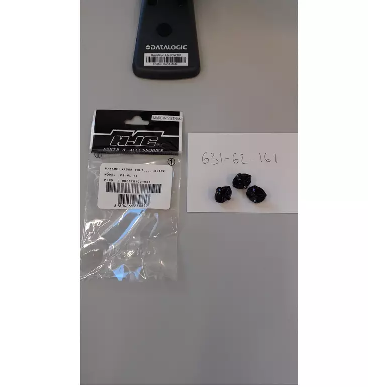 HJC Peak screw set CS-MX II - Duell ajovarusteet - 54573 - 1