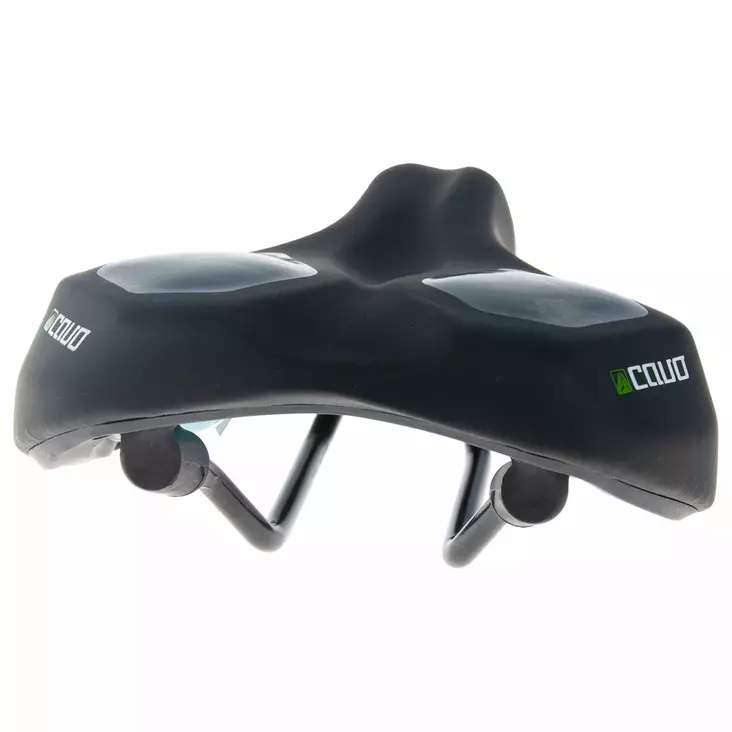 Istuin CAVO MTB/hybrid memoryfoam miesten musta 264x162mm - Duell polkupyörien varaosat ja tarvikkeet - 76143 - 1