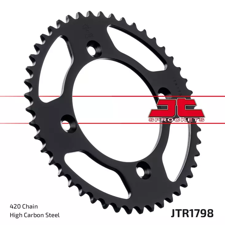 JT Rear Sprocket JTR1798.47 - Duell MP varaosat ja tarvikkeet - 117853 - 1