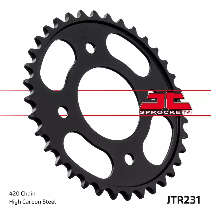 JT Rear Sprocket JTR231.36 - Duell MP varaosat ja tarvikkeet - 118003 - 1