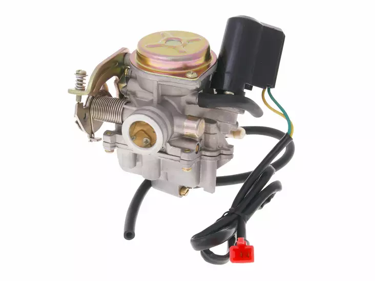 Kaasutin 18mm Metallikansi Kiina-skootterit 4-T 50cc / Kymco 4-T / SYM 4-T - Duell mopojen varaosat ja tarvikkeet - 140173 - 1