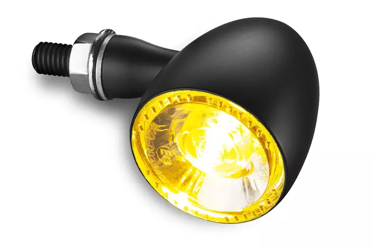 Kellermann Bullet 1000® Extreme black with clear glass - Duell MP varaosat ja tarvikkeet - 131953 - 1