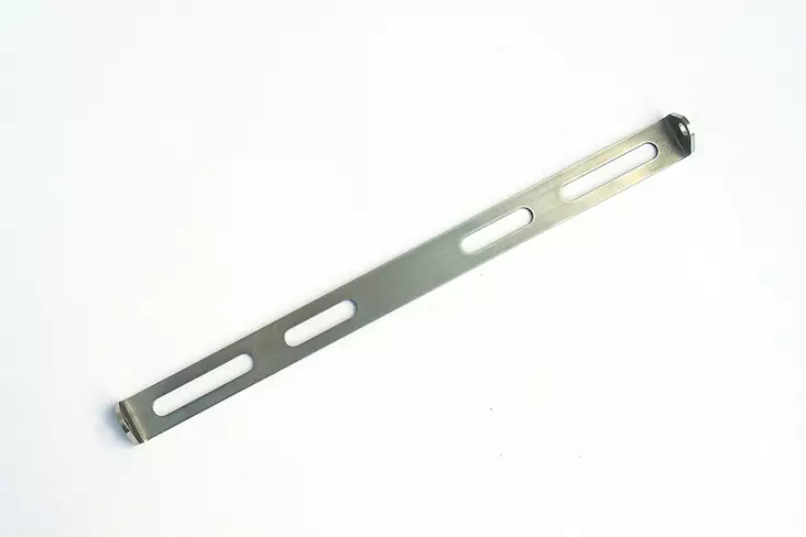 Kellermann Mounting Panel stainless steel 204 mm - Duell MP varaosat ja tarvikkeet - 131973 - 1