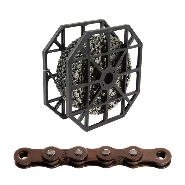 Ketju 1-v KMC Z1 Narrow Brown 1/2 x 3/32" 50m BULK - Duell polkupyörien varaosat ja tarvikkeet - 1513 - 1