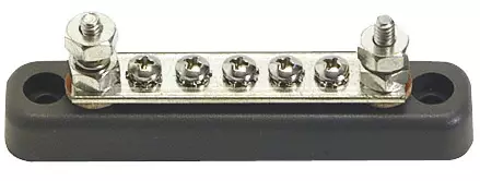 Kytkentäkiskot 2x5mm - 5x4mm - Duell venetarvikkeet - 7013 - 1
