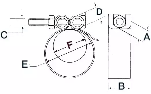 Letkunkiristin vahvistettu86/94mm - Duell venetarvikkeet - 6853 - 1