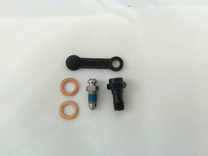 Magura Hymec työsylinterin banjopultti/ilmausruuvi M6x16,5mm - Duell MP varaosat ja tarvikkeet - 88863 - 1