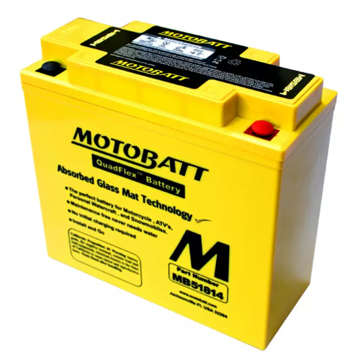 Motobatt MB51814 akku - Duell muut varaosat ja tarvikkeet - 132053 - 1