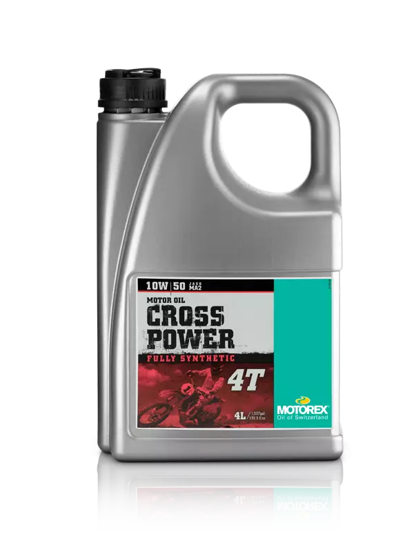 Motorex Cross Power 4T 10W/50 4 ltr (4) - Duell öljyt ja muut nesteet - 62833 - 1
