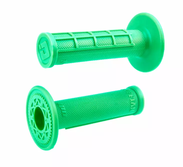 ODI Glue-On Grip Half-Waffle MX Single-Ply (Ruffian) FLO-Green - Duell MP varaosat ja tarvikkeet - 54053 - 1