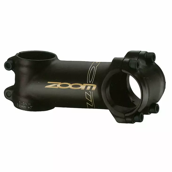 Ohjainkannatin Zoom 60mm/31.8 7ast. nousu alumiini musta - Duell polkupyörien varaosat ja tarvikkeet - 45933 - 1