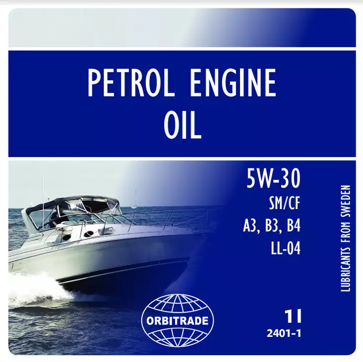 Orbitrade Engine oil 5w-30.1L - Duell venetarvikkeet - 136463 - 1
