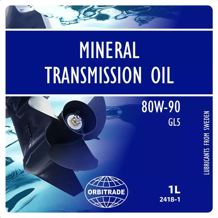 Orbitrade Gear oil mineral 80W-90 1L - Duell venetarvikkeet - 136233 - 1