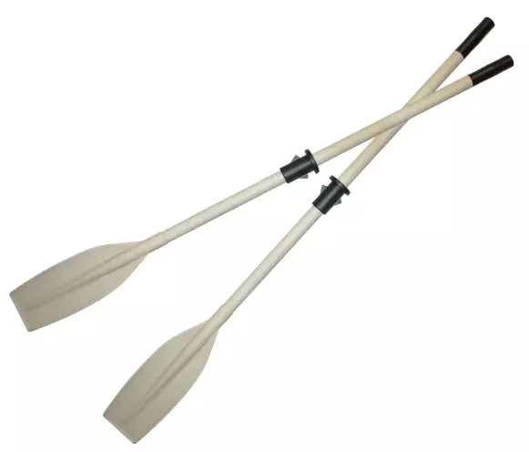 OS OARS ALUMINIUM SOLID 1 PCE WITH STOPS 2.25M (7'6") PAIR - Duell venetarvikkeet - 132923 - 1