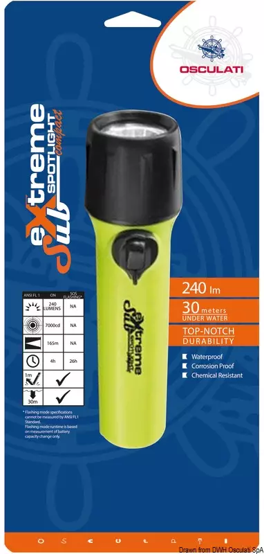 Osculati Compact LED taskulamppu - Duell venetarvikkeet - 7303 - 1