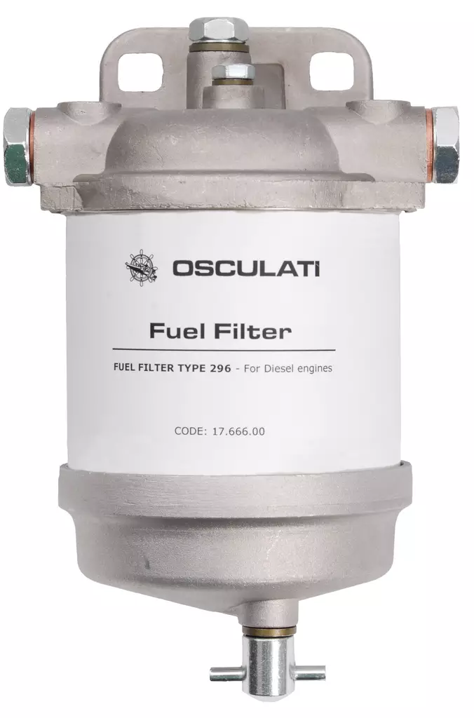 Osculati Diesel suodatin CAV 296 w/water drain - Duell venetarvikkeet - 6163 - 1