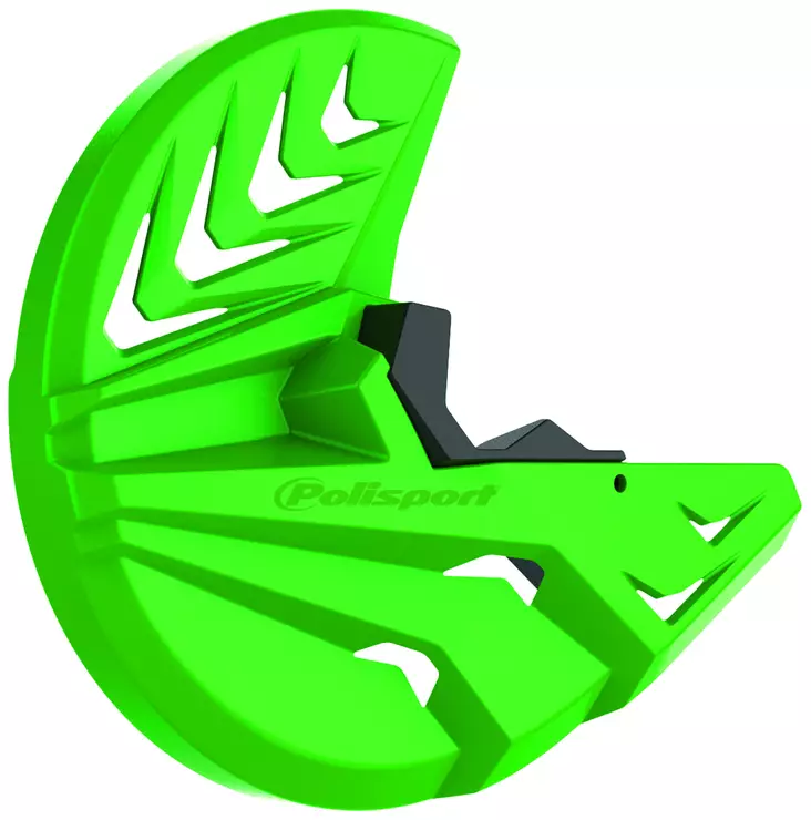 Polisport Disk c/bottom fork prot KX250F13-19 KX450F(15-18) Green/Black - Duell MP varaosat ja tarvikkeet - 129493 - 1