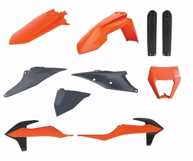 Polisport enduro kit KTM EXC/EXC-F (20-23) OEM Color (1) - Duell MP varaosat ja tarvikkeet - 129563 - 1