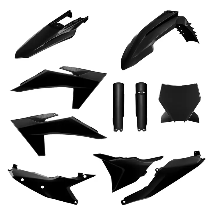 Polisport Full Plastic kit SX/SX-F 23-24 Black - Duell MP varaosat ja tarvikkeet - 129523 - 1