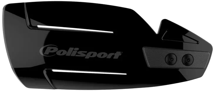 Polisport Hammer käsisuojat + kiinnikesarja musta (35) - Duell MP varaosat ja tarvikkeet - 131393 - 1