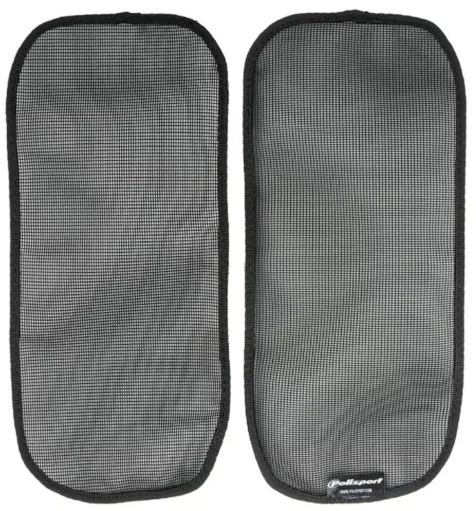 Polisport mesh radiator louvers Kawasaki KX125/250 (97-98/03-05) black (20) - Duell MP varaosat ja tarvikkeet - 129763 - 1
