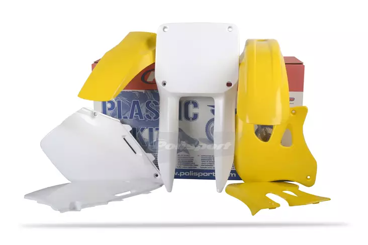 Polisport plastic kit Original RM125/250 96-98 - Duell MP varaosat ja tarvikkeet - 129753 - 1