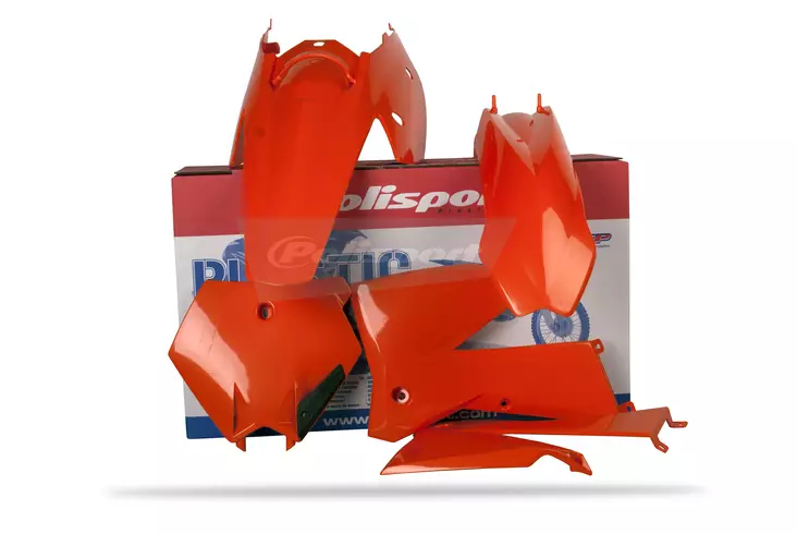 Polisport plastic kit SX 05-06 /EXC 05-07 (1) - Duell MP varaosat ja tarvikkeet - 129643 - 1