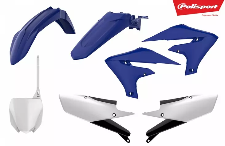 Polisport plastic kit YZ450F 18-22 YZ250F 19-23 OEM19-20 - Duell MP varaosat ja tarvikkeet - 129323 - 1