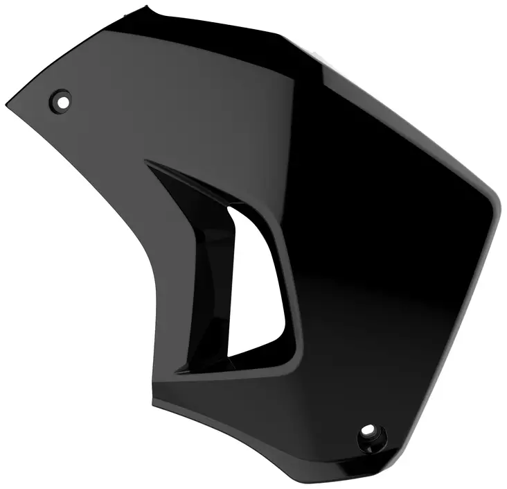Polisport radiator scoops KLR650 (08-18) right Black (4) - Duell MP varaosat ja tarvikkeet - 130473 - 1