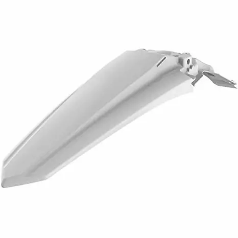 Polisport rear fender KX250F 21-24 KX450F 19-23 White (6) - Duell MP varaosat ja tarvikkeet - 130413 - 1
