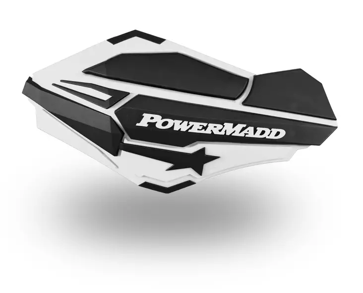 Powermadd Käsisuojat Sentinel valk/musta - Duell MK varaosat ja tarvikkeet - 23513 - 1