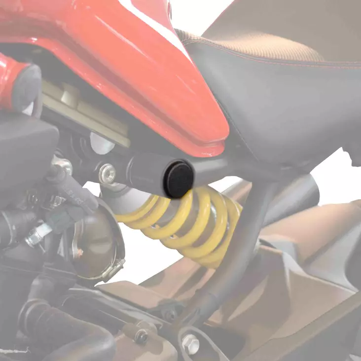 Puig Chassis Plugs Ducati Monster 821/1200/S C/Black - Duell MP varaosat ja tarvikkeet - 91063 - 1