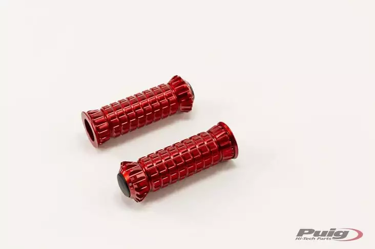 Puig Footpegs R-Fighter Piloto Rig/Left C/Red - Duell MP varaosat ja tarvikkeet - 90703 - 1